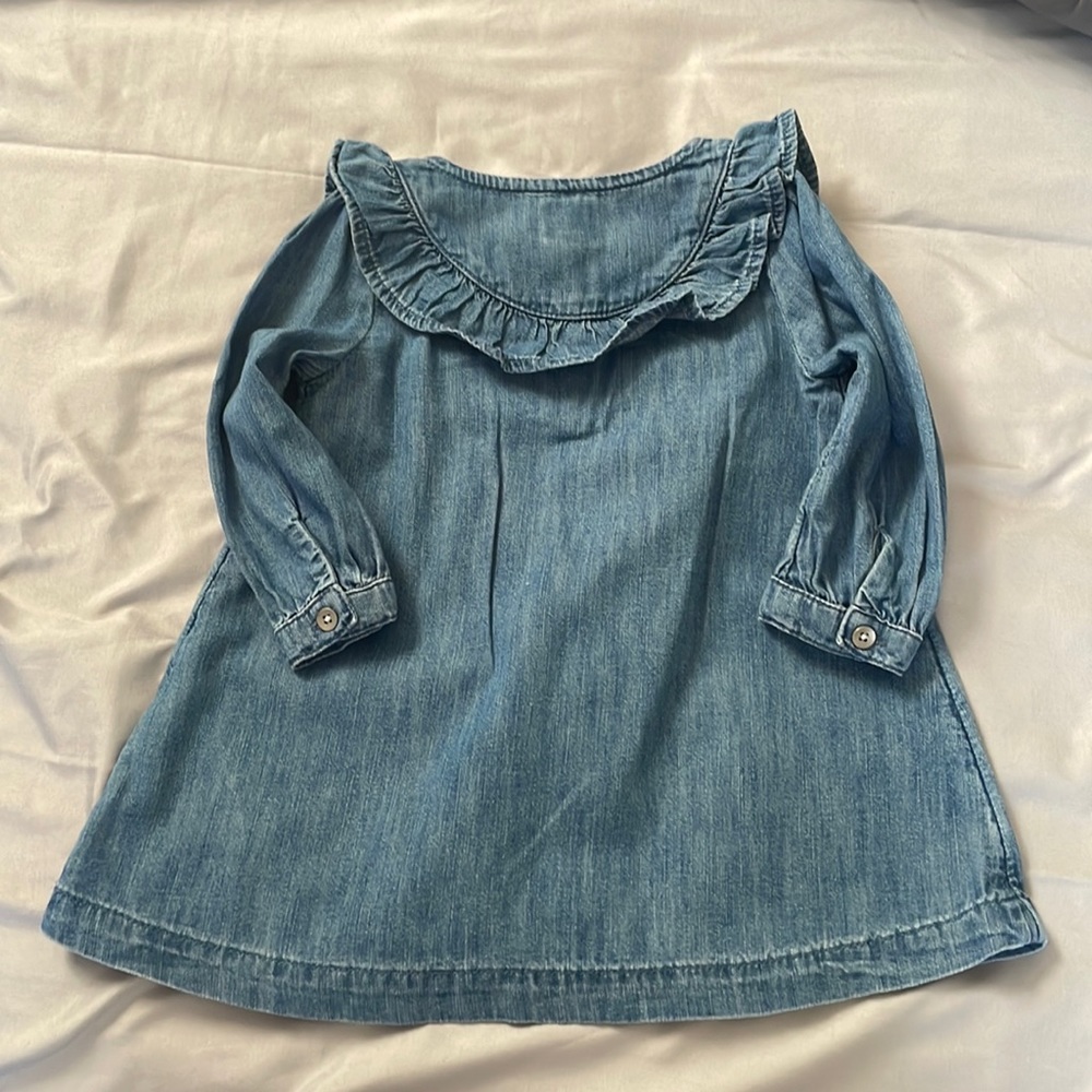 Gap baby girl denim dress 👗